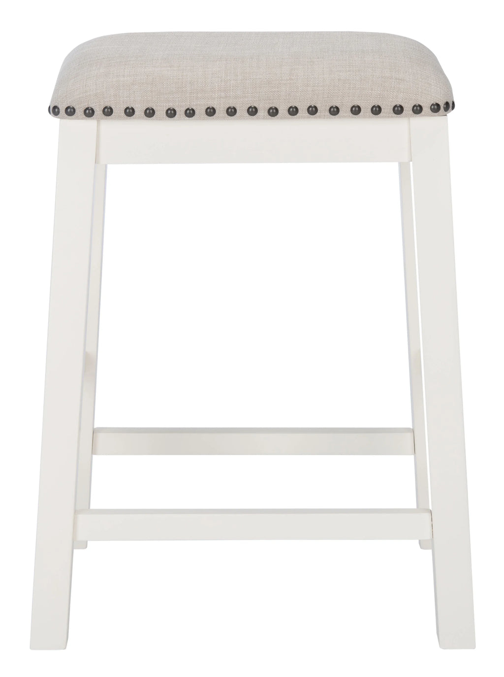 in. 25 x W Aero in. White, in. 2 13 of H) (18.8 x D Mid-Century Stool, Set Counter