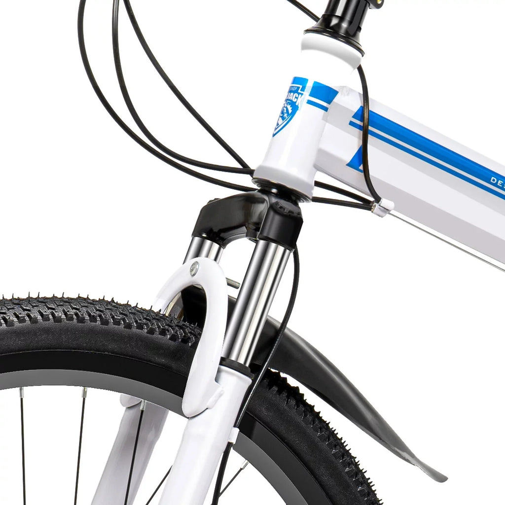 Disc Brake Mountain Speed Dual School 26" Bicycle Folding 21 Men Bikes Bike