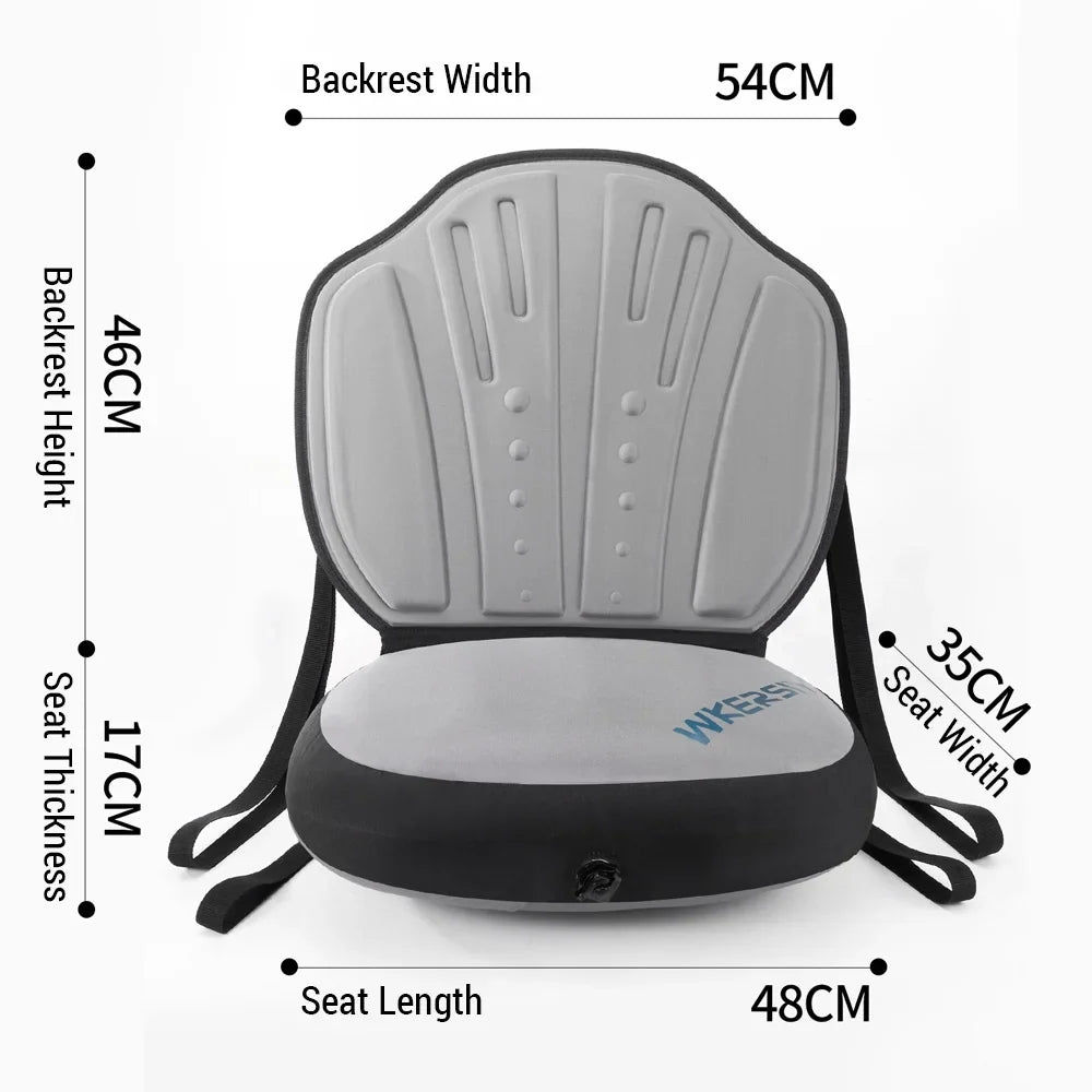 '- for Back Adjustable Ultimate Comfort Kayak and Seat Support Detachable Arealer