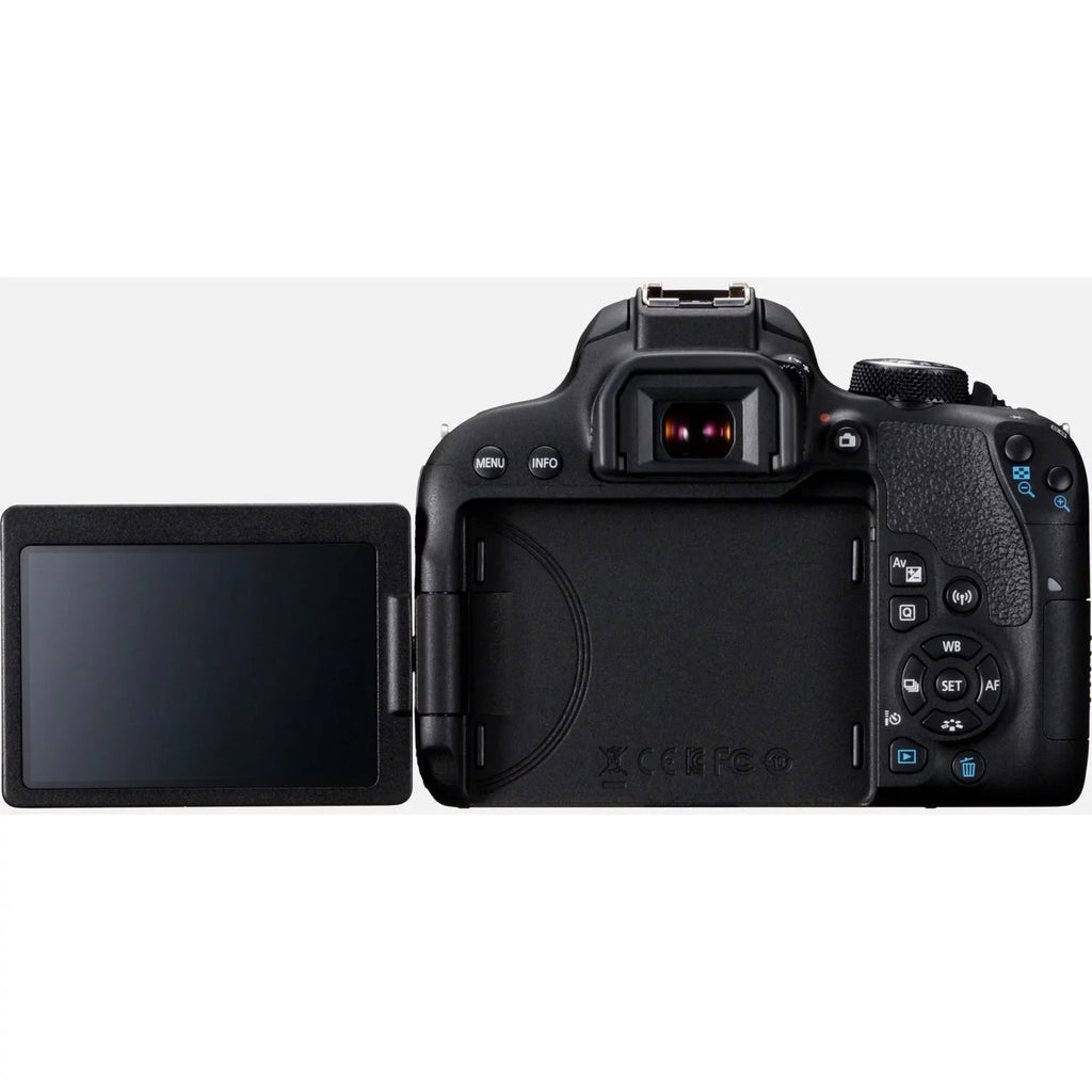 800D 24.2 Black Megapixel Canon 0.71", Lens, Digital 2.17", Camera with