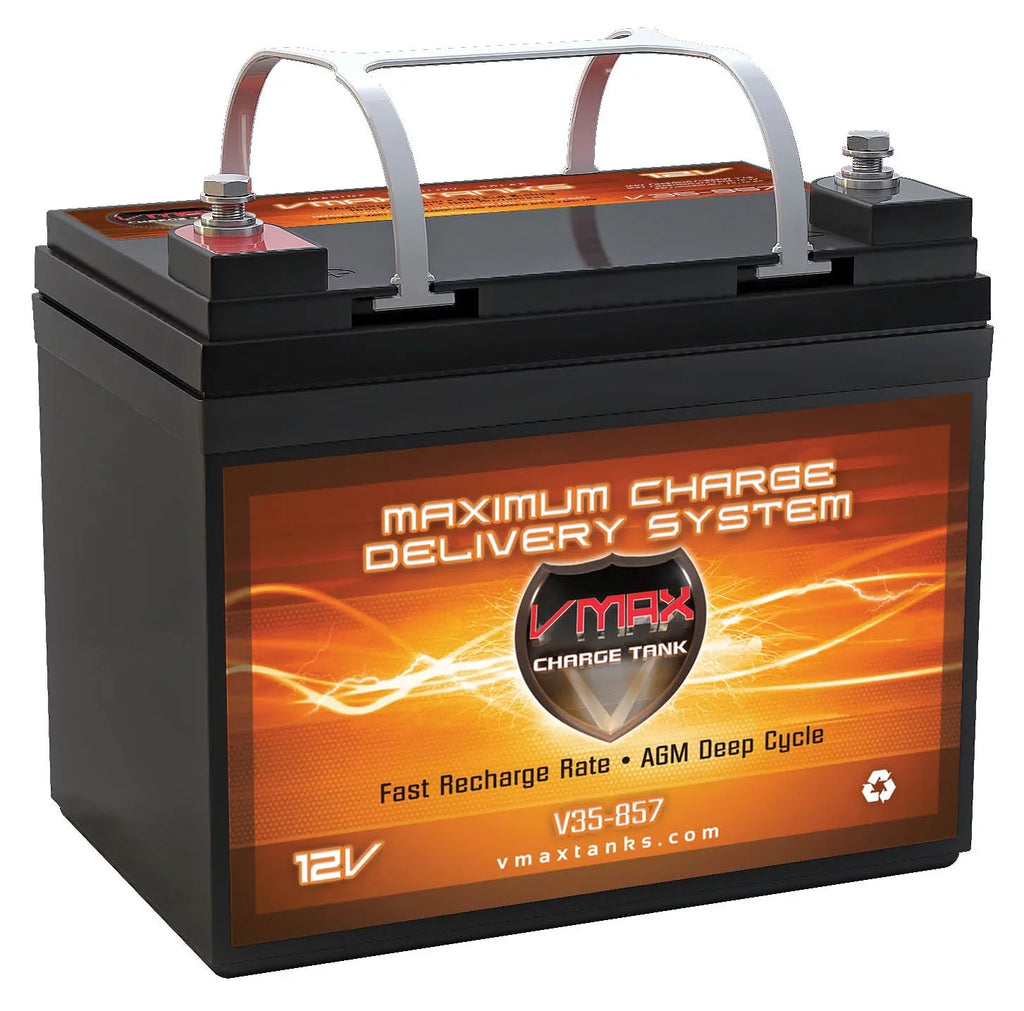 35AH Motorguide Vmaxtanks Bulldog U1 Trolling 12V for V35-857 Motor 40 Battery