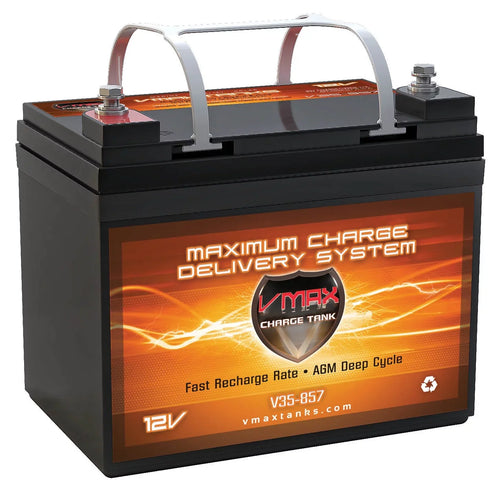 35AH Motorguide Vmaxtanks Bulldog U1 Trolling 12V for V35-857 Motor 40 Battery