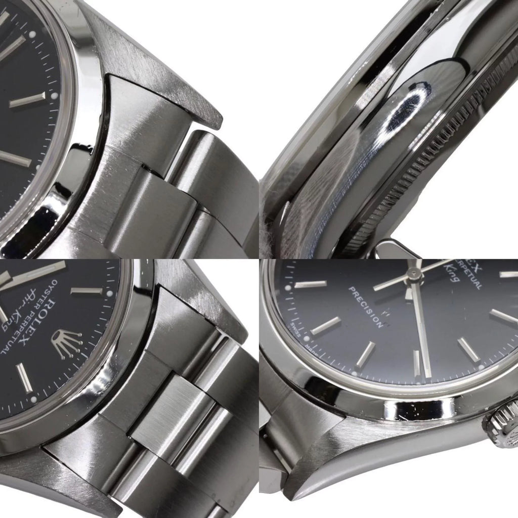 Steel Watch Rolex Men's 14000M Pre-Owned King (Good) Air Stainless