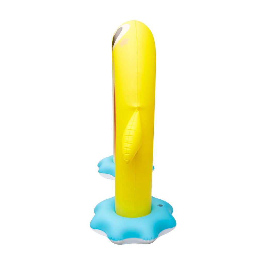 Rainbow 5ft Shark Baby Pinkfong Inflatable Sprinkler (Ages Backyard 2+) Arch, Moisture Summer Fun