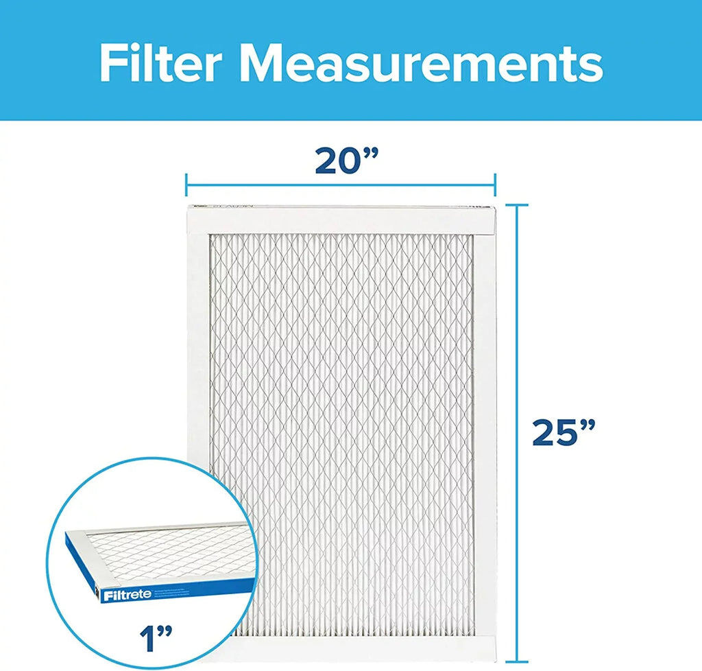 (exact dimensions MPR 1900, 4-Pack x Air Healthy Allergen, Ultimate Filter, 0.78) AC 20x25x1, 24.69 19.69 Filtrete Living Furnace x