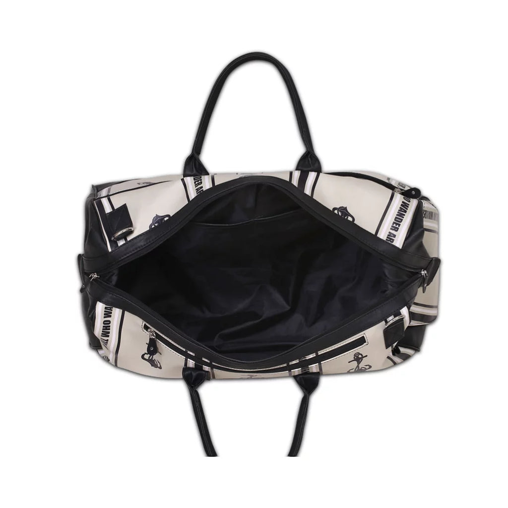 bag with Travel Anchors Weekender Unisex Adjustable Separate Strap Shoe Away Large Compartment with