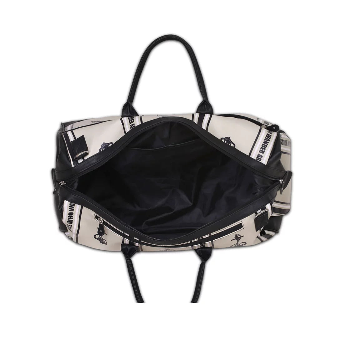 bag with Travel Anchors Weekender Unisex Adjustable Separate Strap Shoe Away Large Compartment with