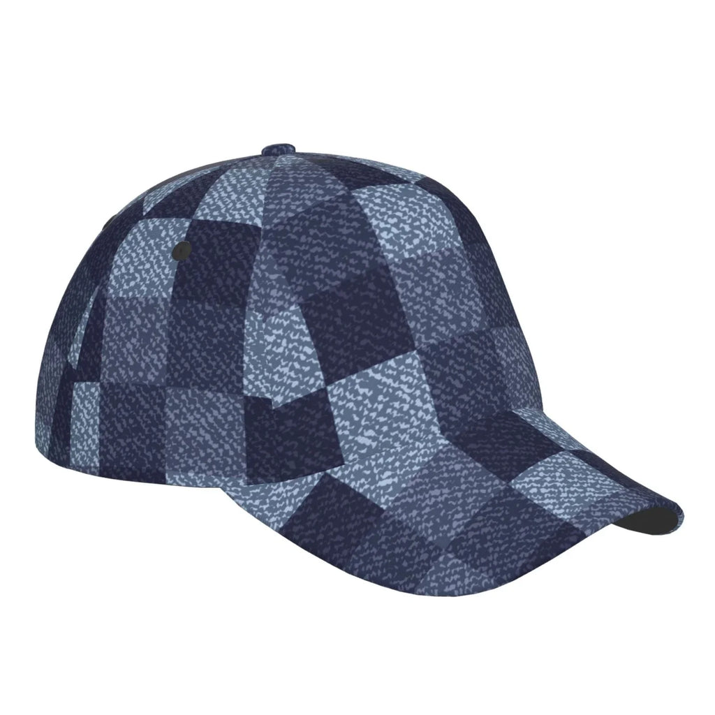 Cotton Fashion Baseball Hats Haiem Headwear Adjustable Hat Cap Dad Buffalo Blue Gingham Women Unisex Men Soft Style for Check