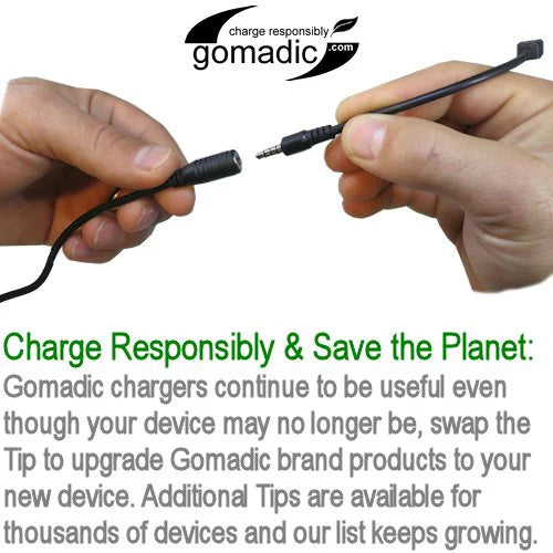 High for TipExchange suitable Lumia the Portable Rechargeable Nokia Pack Charger - External with Battery Capacity Technology Gomadic 800