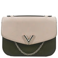 Khaki Leather Calfskin Green Saddle Very Bag Shoulder Pre-owned