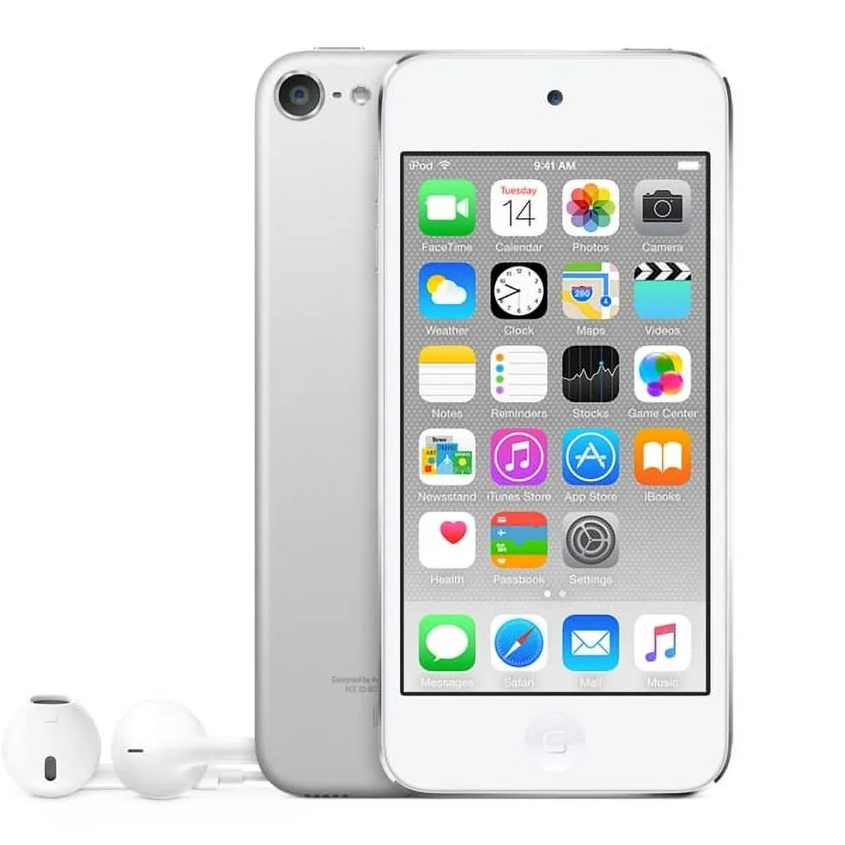 '- Silver - (2015) iPod Apple (Refurbished) Restored Touch Gen) 6 (6th 32GB