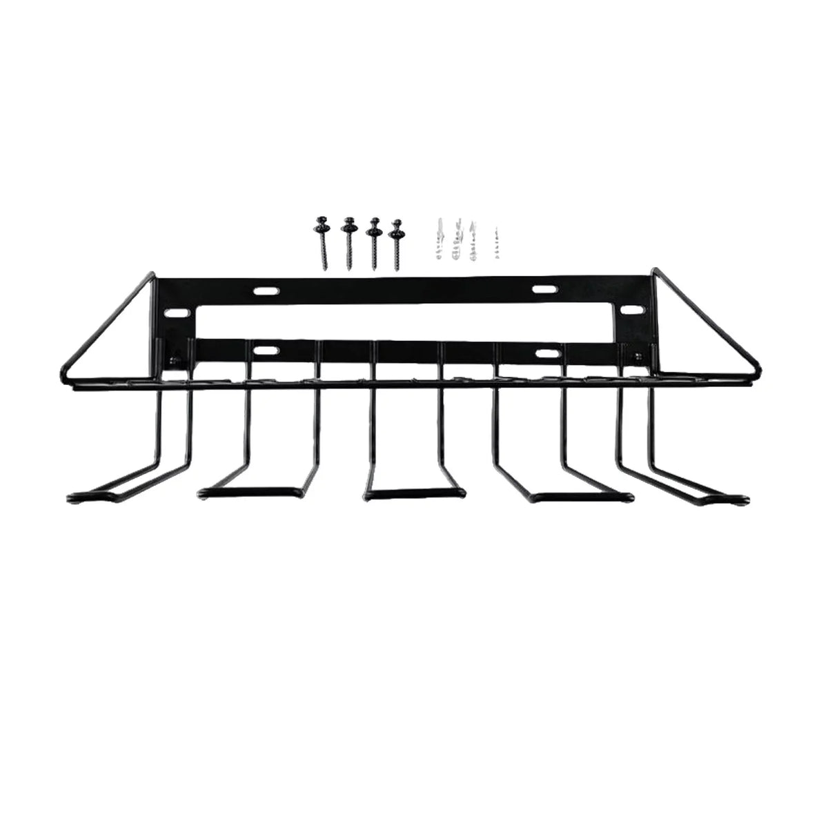 Storage for Wall Floating Easy Design Tier Utility Wire Rack Duty Tool Shelf Accessories Mount Assemble Heavy Metal Two Access Easily