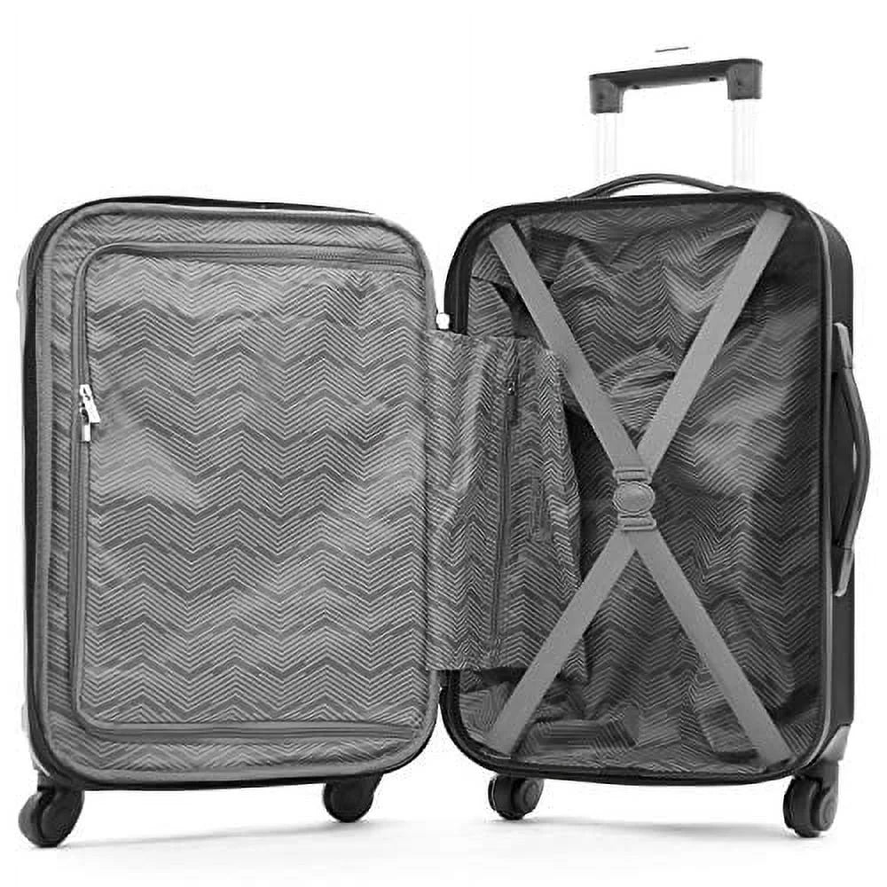 Travel Hardside Luggage 4-Piece Set, Club Midtown Travelers Black