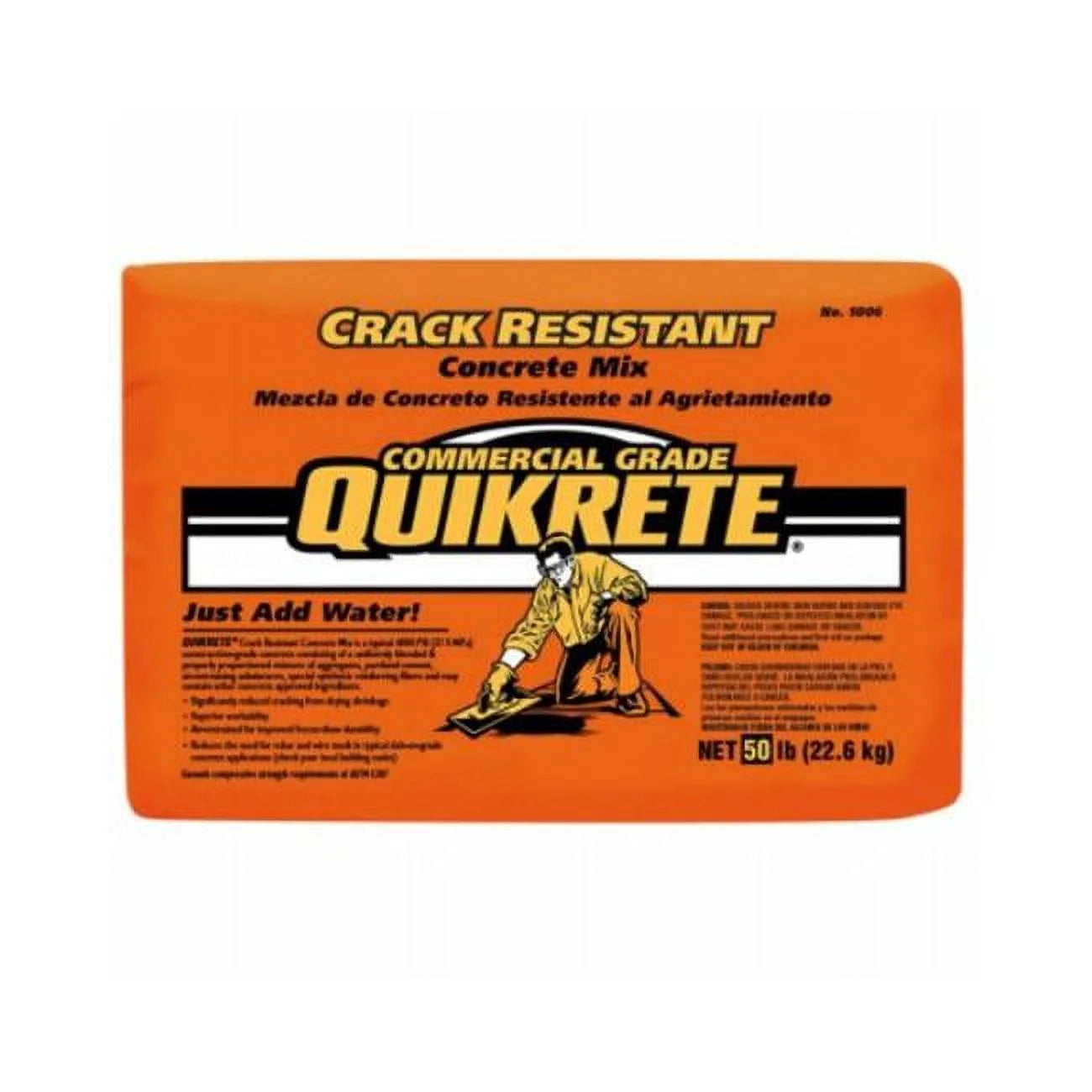 Gray 50 Mix, Crack Concrete lbs Defensive