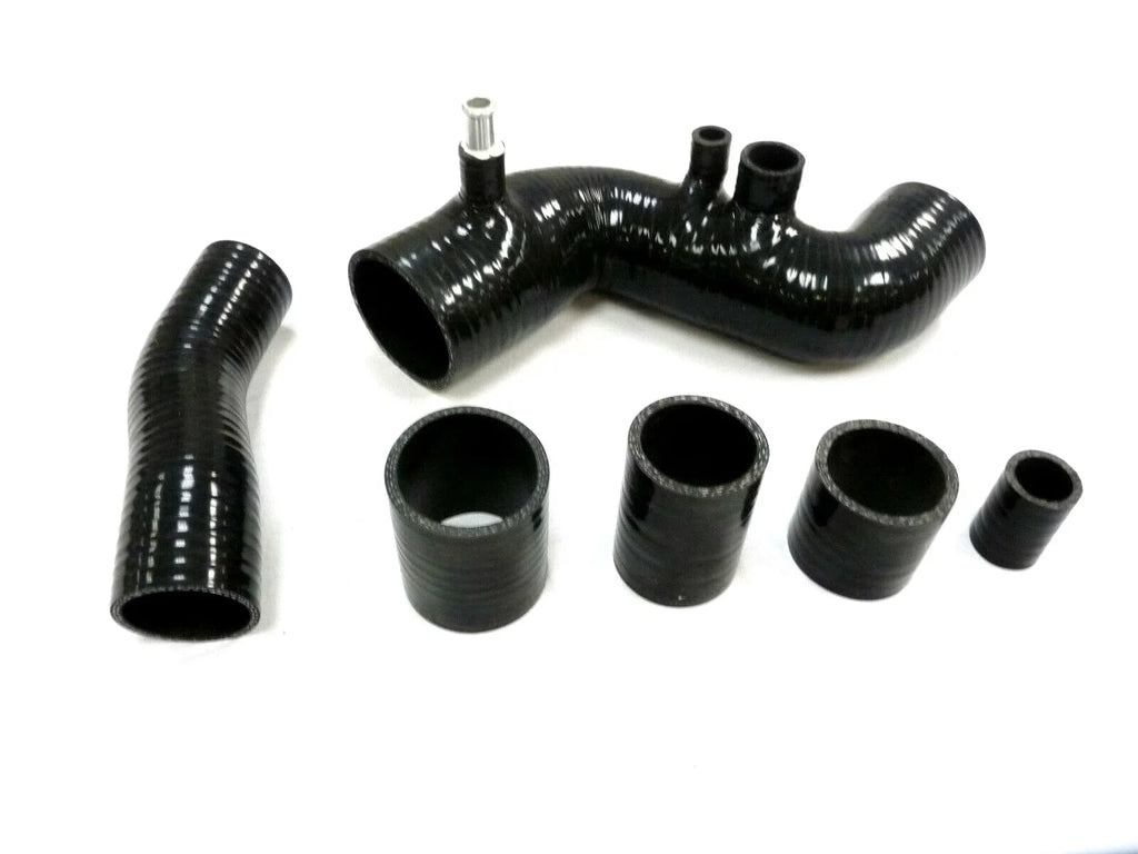 Hose 3S- 1990 Toyota 1997 to Silicone By Radiator Black Kit Fits Stainless MR2