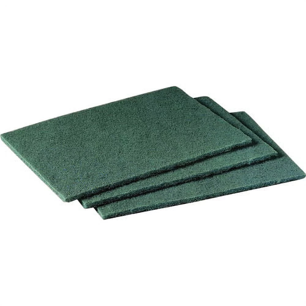 x - Pads 9" x Green Scrubbing Depth Height 60/Carton - Synthetic 9" Scotch-Brite 6" - Width