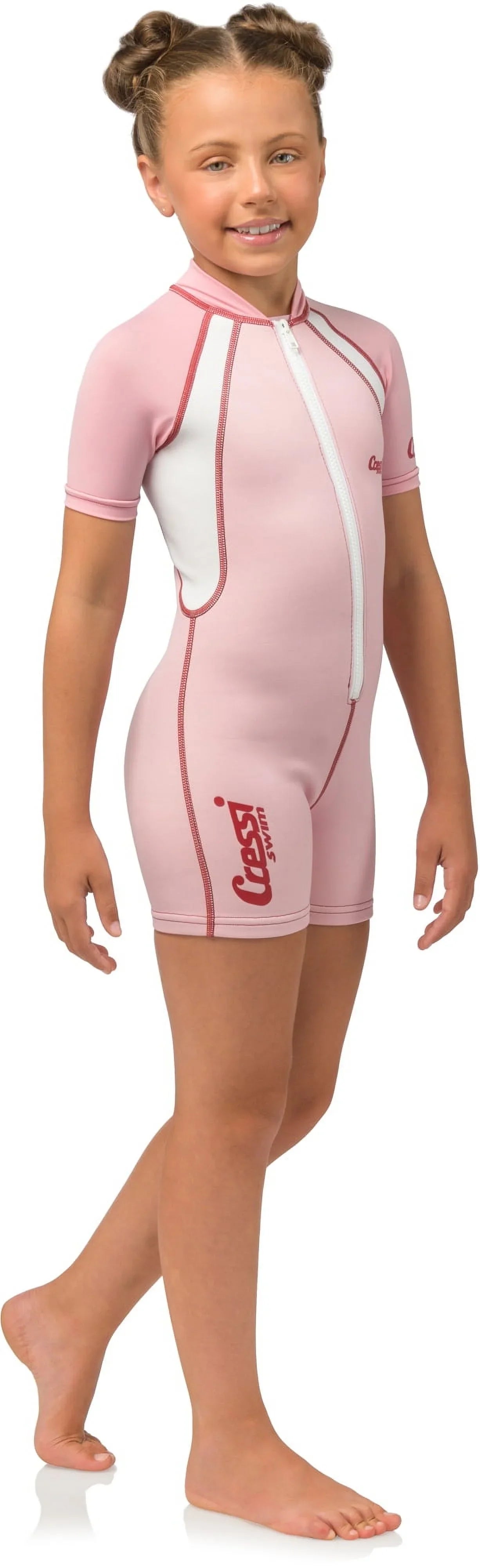(Pink, Pink Shorty Cressi Wetsuit Girls 1.5mm X-Large)