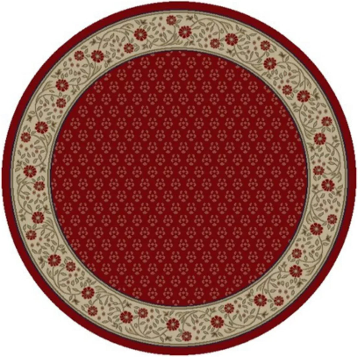 Red 3 Jewel Round, 5 in. Concord Global Harmony - ft.