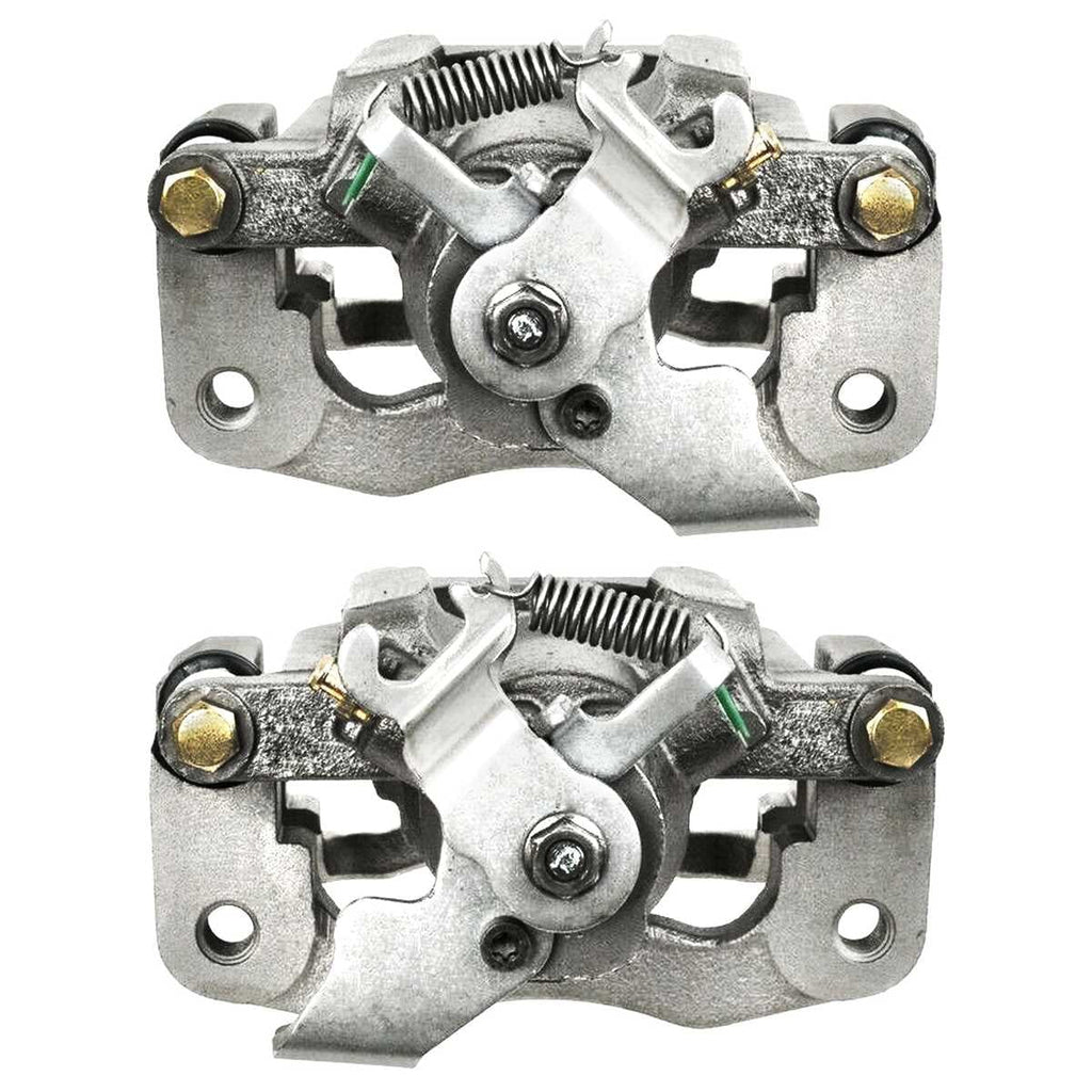 Chrysler 2 Brake AutoShack Set Replacement and Driver 2009-2012 2008-2012 Assembly 2008-2012 with C/V & of Side Caravan Town Grand Calipers Passenger Bracket New Ram for Rear Dodge Routan Country