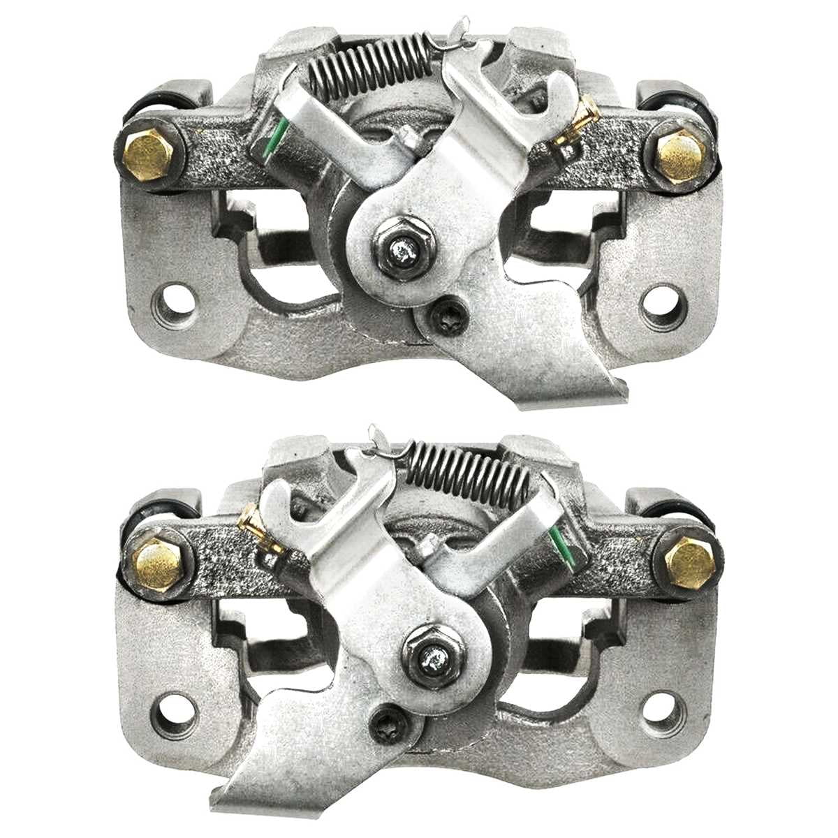 Chrysler 2 Brake AutoShack Set Replacement and Driver 2009-2012 2008-2012 Assembly 2008-2012 with C/V & of Side Caravan Town Grand Calipers Passenger Bracket New Ram for Rear Dodge Routan Country