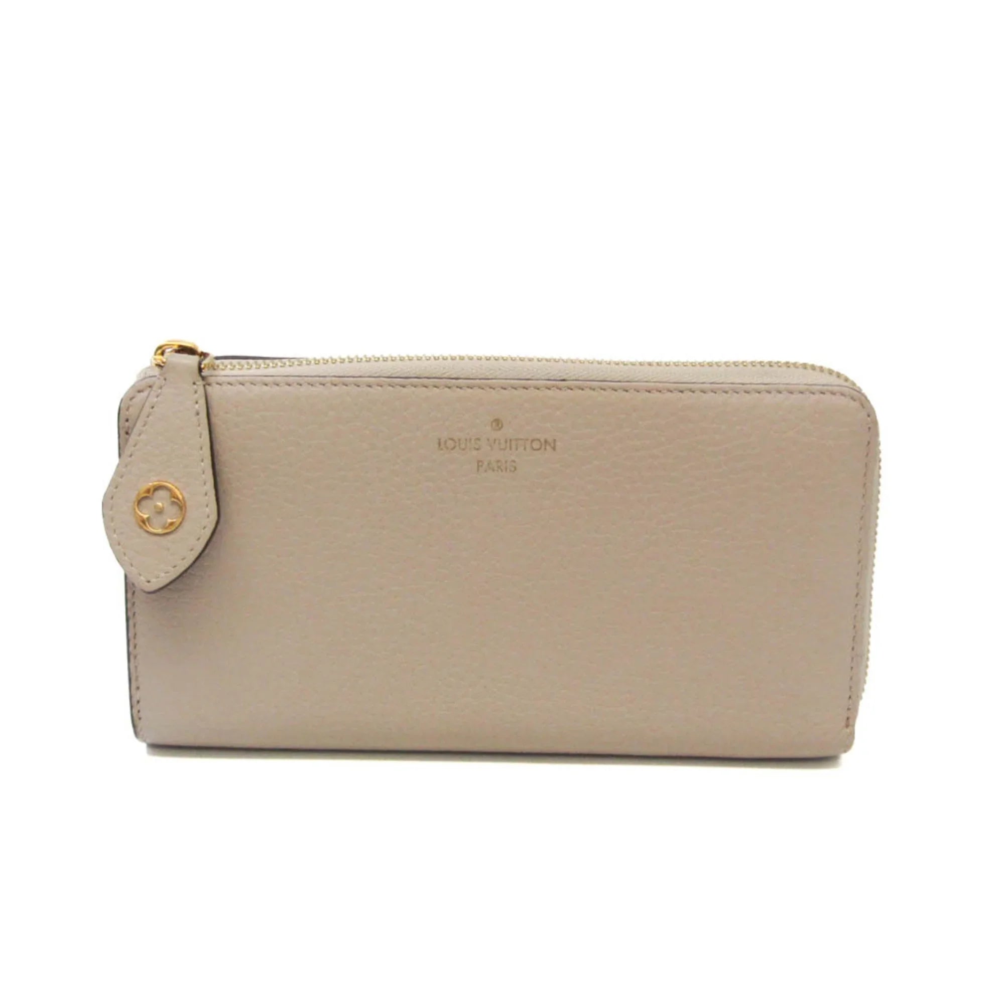 (Good) Louis (bi-fold) Wallet Leather Vuitton Comete Pre-Owned Galle Wallet Cachemire Women's Long Veau M63104