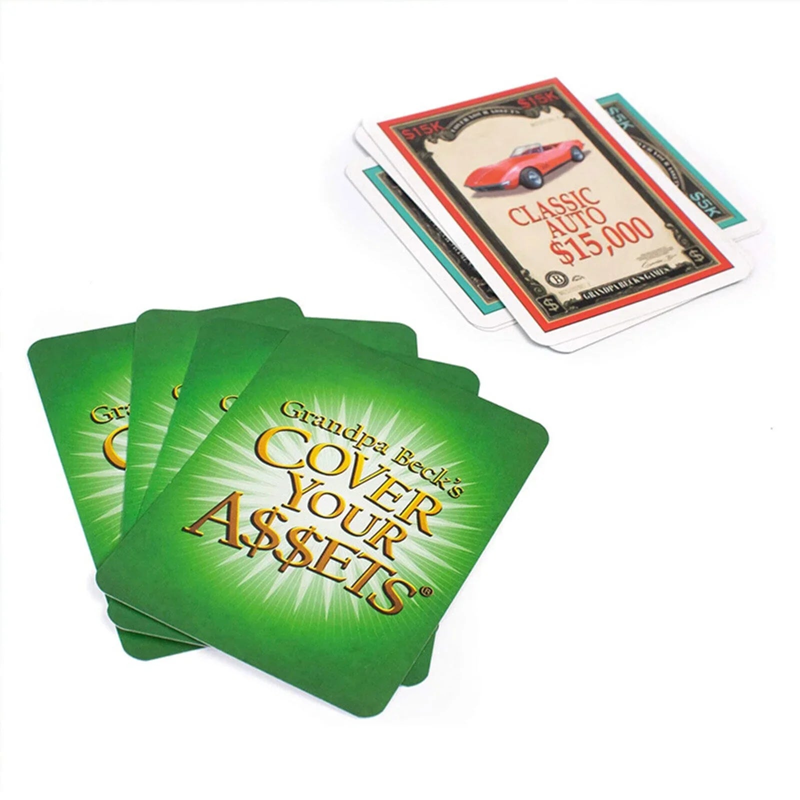 Assets Family-Friendly Game Collecting Grandpa Fun Becks Shield Set Toy Card Your