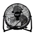 Carry Construction, 180-Degree 3-Speed Fan and Zone Comfort Black Adjustable Rubber All-Metal Handle, with Feet, Cradle/Floor 12” Tilt,