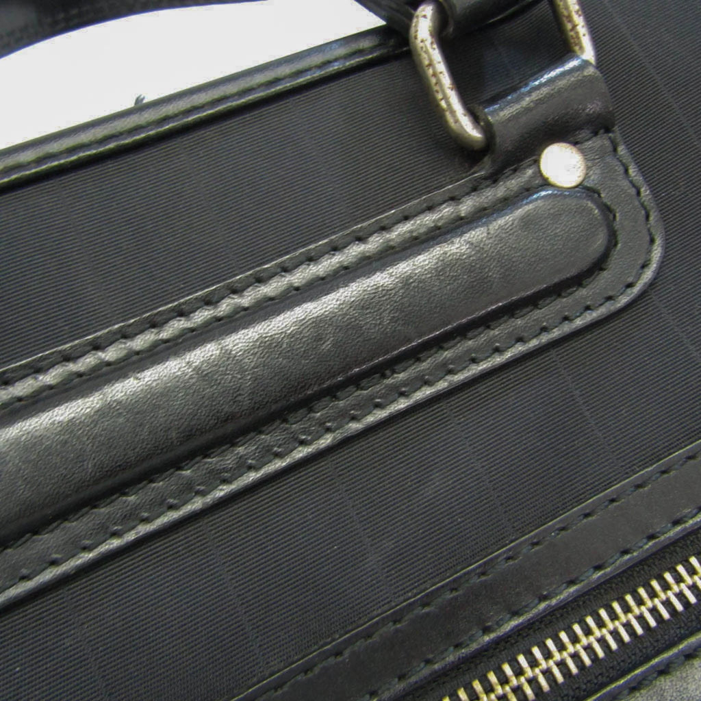 Bag Pre-Owned Men's Black Paul Document Nylon Smith Case,Shoulder (Good)