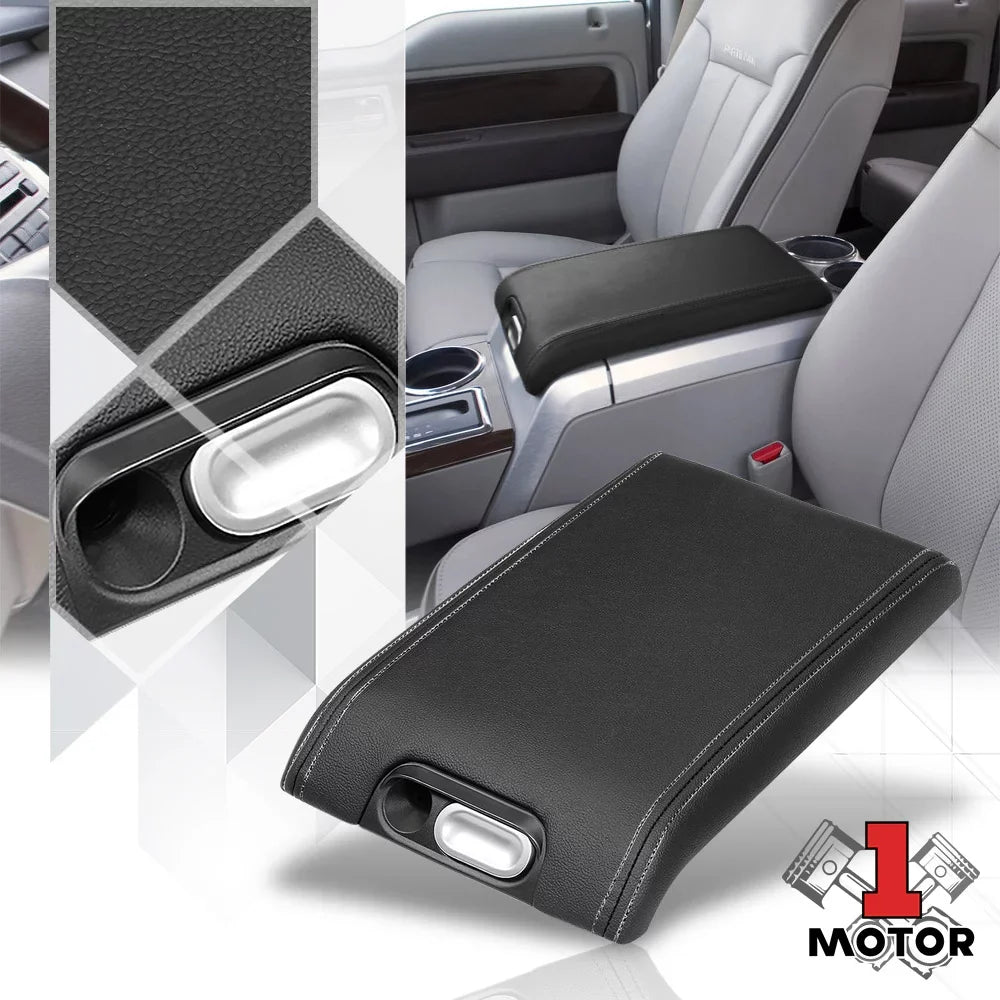 Armrest 09-14 Mark Center Lid Black Console for Assembly F150/Lincoln Ford