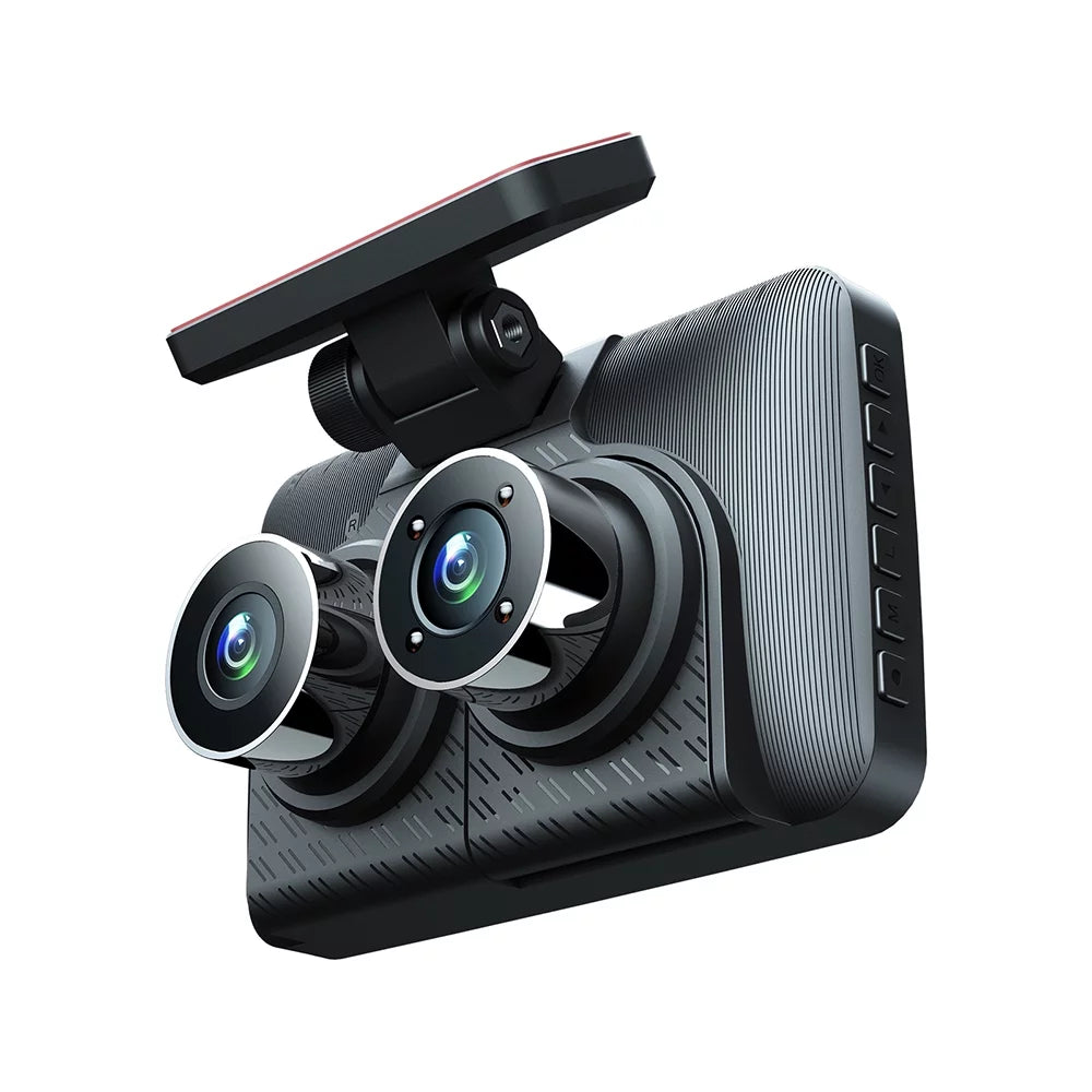 Drive Rear Triple Dash Night Recorder Camera with Vision, Inside Cam Front and