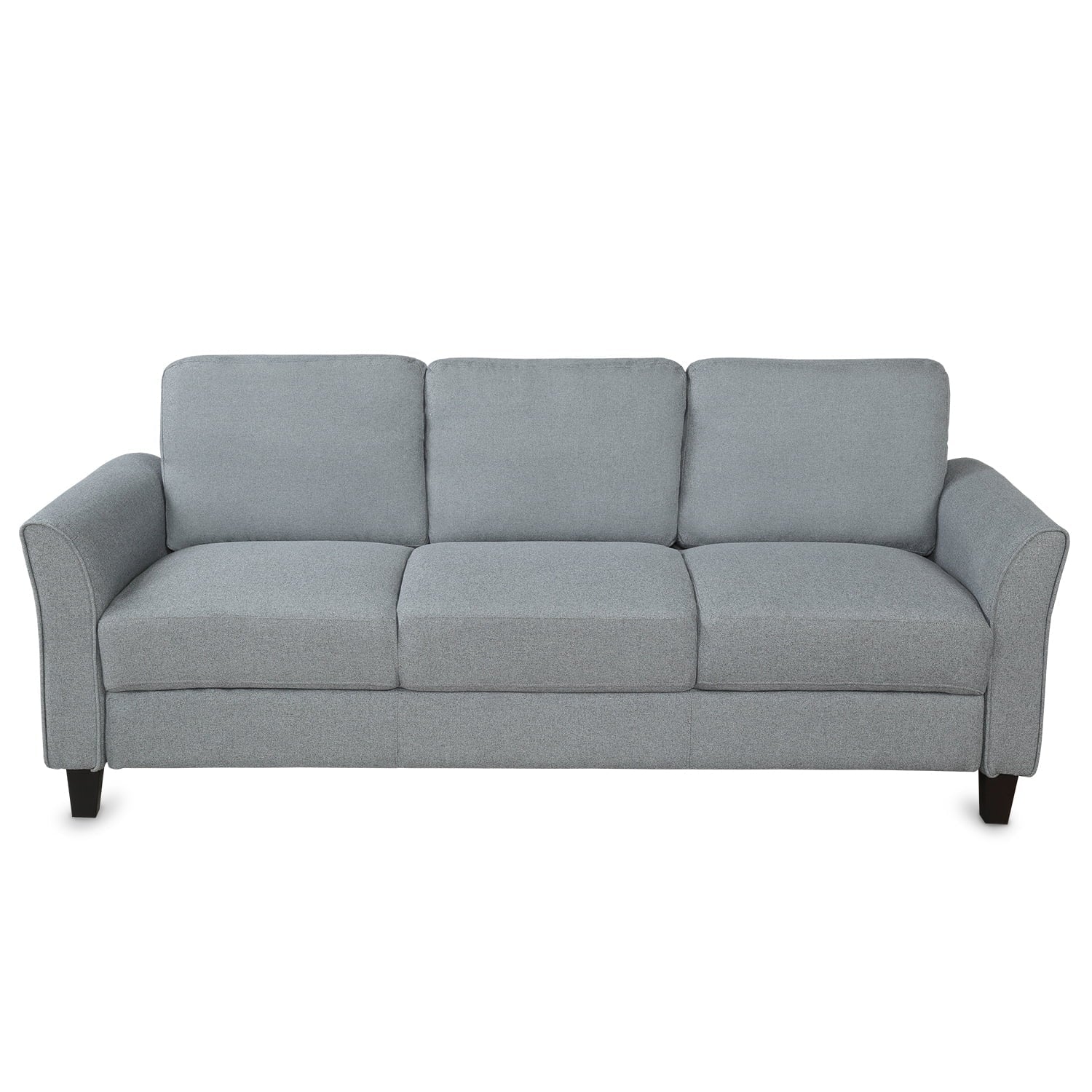 Living Room and Furniture Sofa (Gray) Anself chair 3-seat
