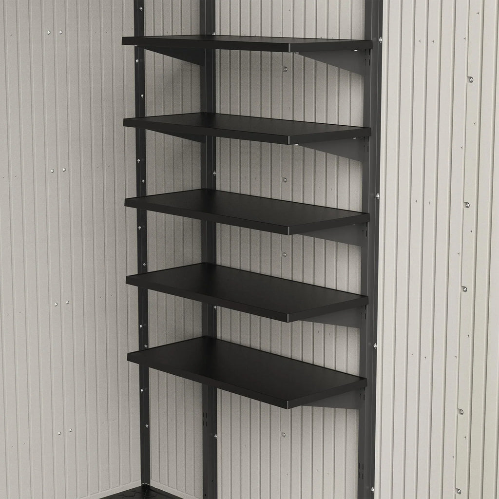 14x30 Lifetime Accessory Shelf Shed (60447) Accessory Kit 5-Piece