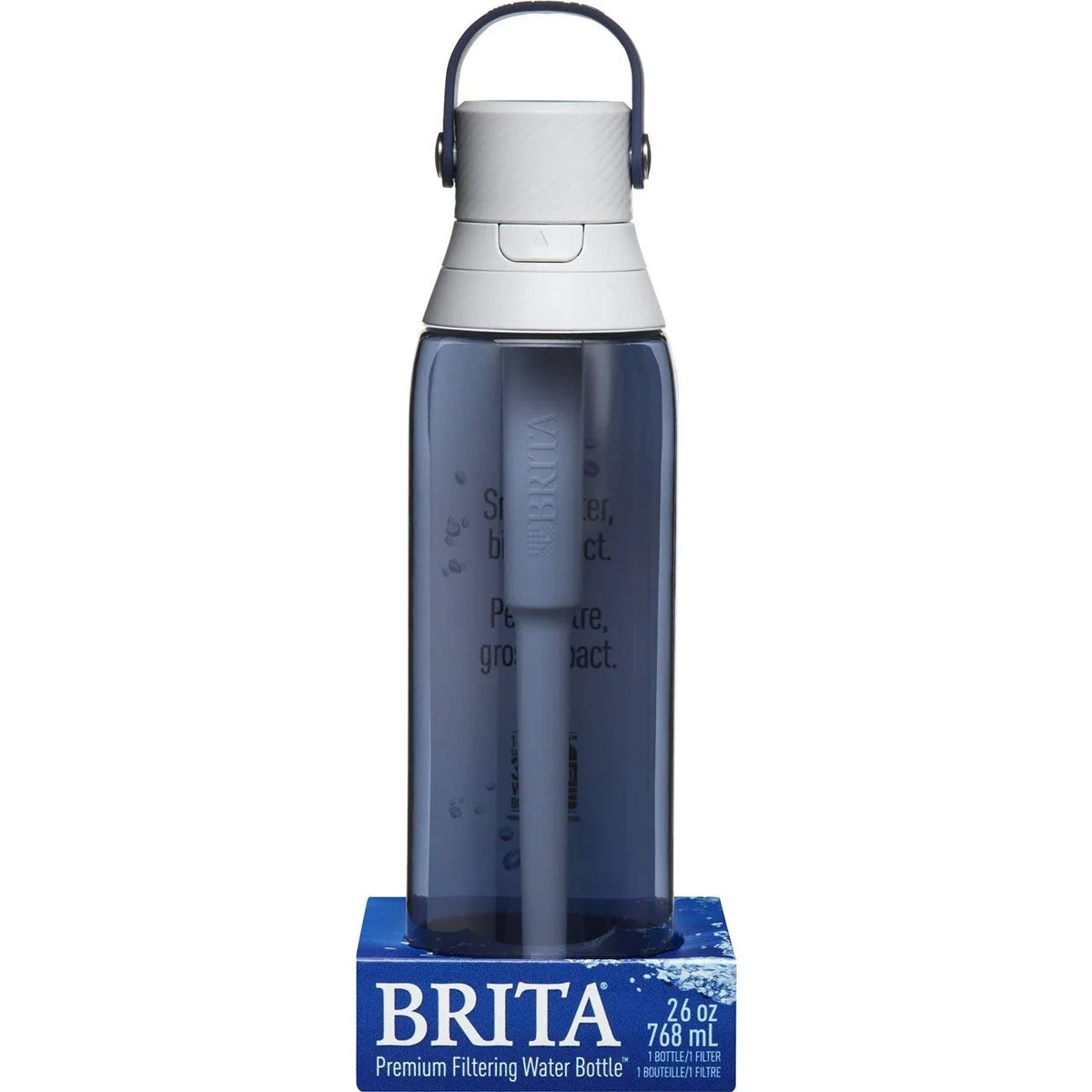 Night liquid Brita Sky, Oz, Hard Bottle, Sided Premium Plastic Filtering 36375 Each 26