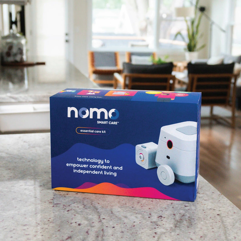 Connected Care™ Caregiving Secure Alerts, 24/7 Nomo Care Dispatch Smart 911 Essential Support, – Automatic Kit Monitoring,