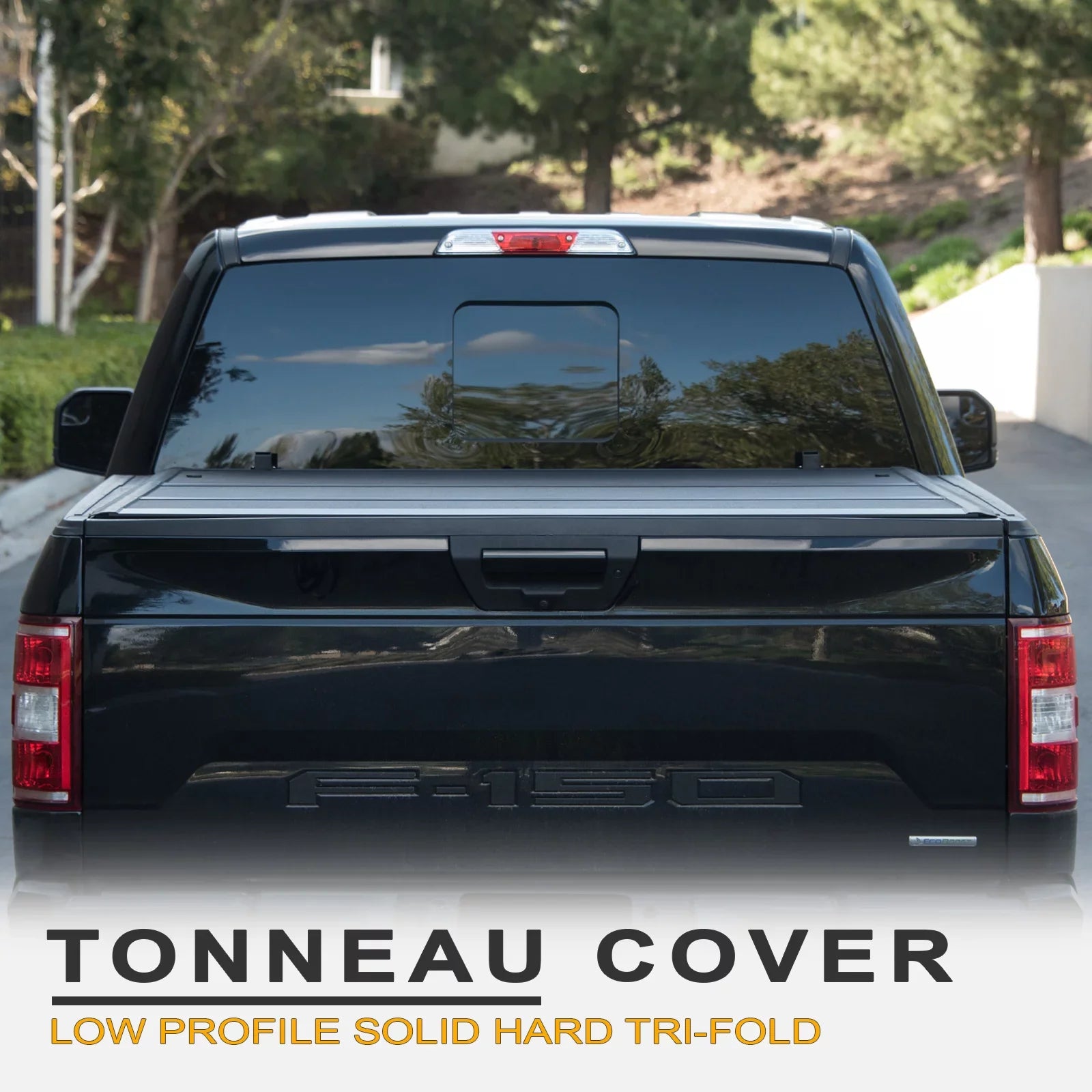 642167822394 Tri-Fold - Black New Low Shield Aluminum Ram Body Tonneau 2019-2022 For 1500 Stehlen Short Matte ( Bed Profile ) 5.7 68.4" Feet Style Hard