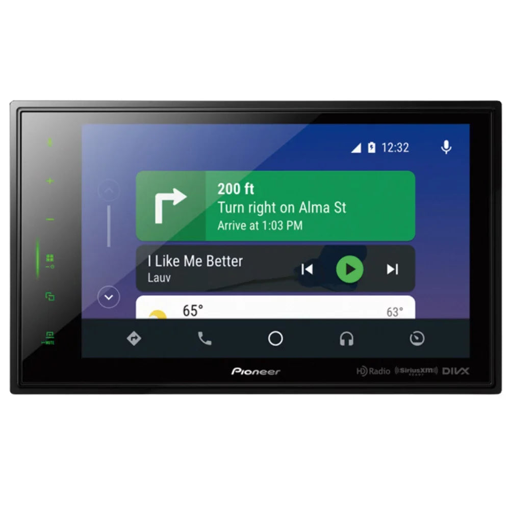 and New Receiver Digital Pioneer Multimedia 8" License Camera Plate DMH-C5500NEX