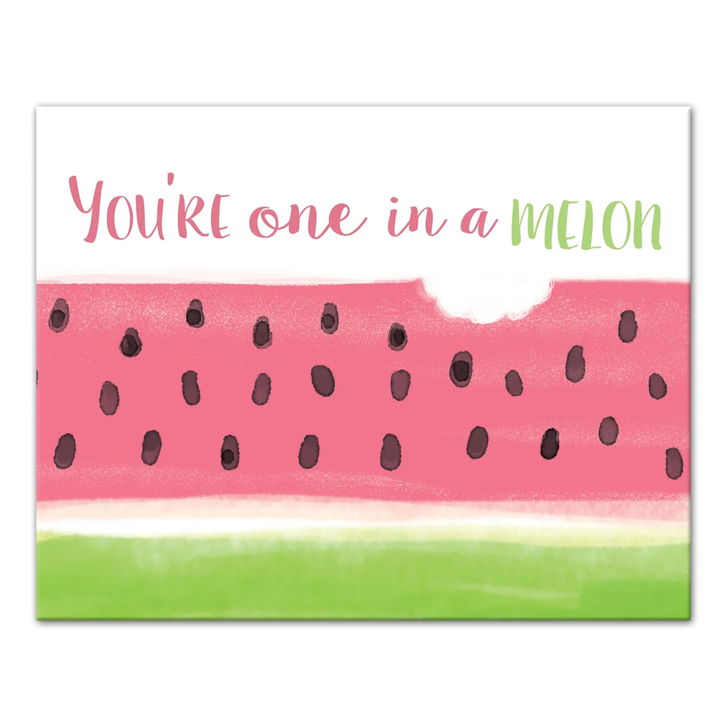 Wall Creative Art Melon A 14x11 in One Products Canvas