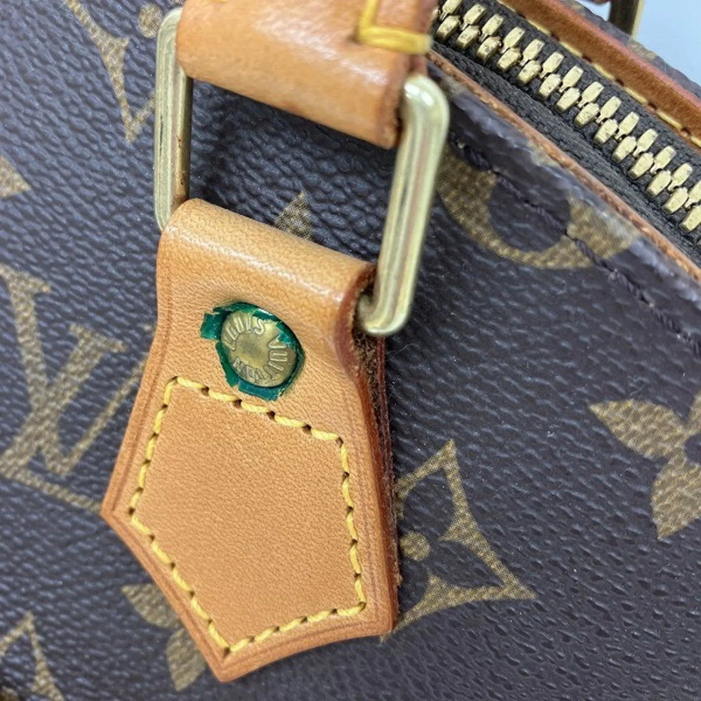 Blue,Brown,Monogram (Fair) Women's M51126 Pre-Owned Handbag