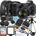 Z6 Mirrorless Memory 128GB Accessory II Camera Tripod Bundle 24-70mm Backpack, Card, f/4 S Nikon Z Flash, with Lens, SanDisk NIKKOR and ZeeTech