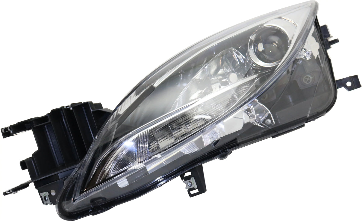 Left Driver Halogen REPMZ100114 6 Mazda With Headlight Compatible 2011-2013 Replacement