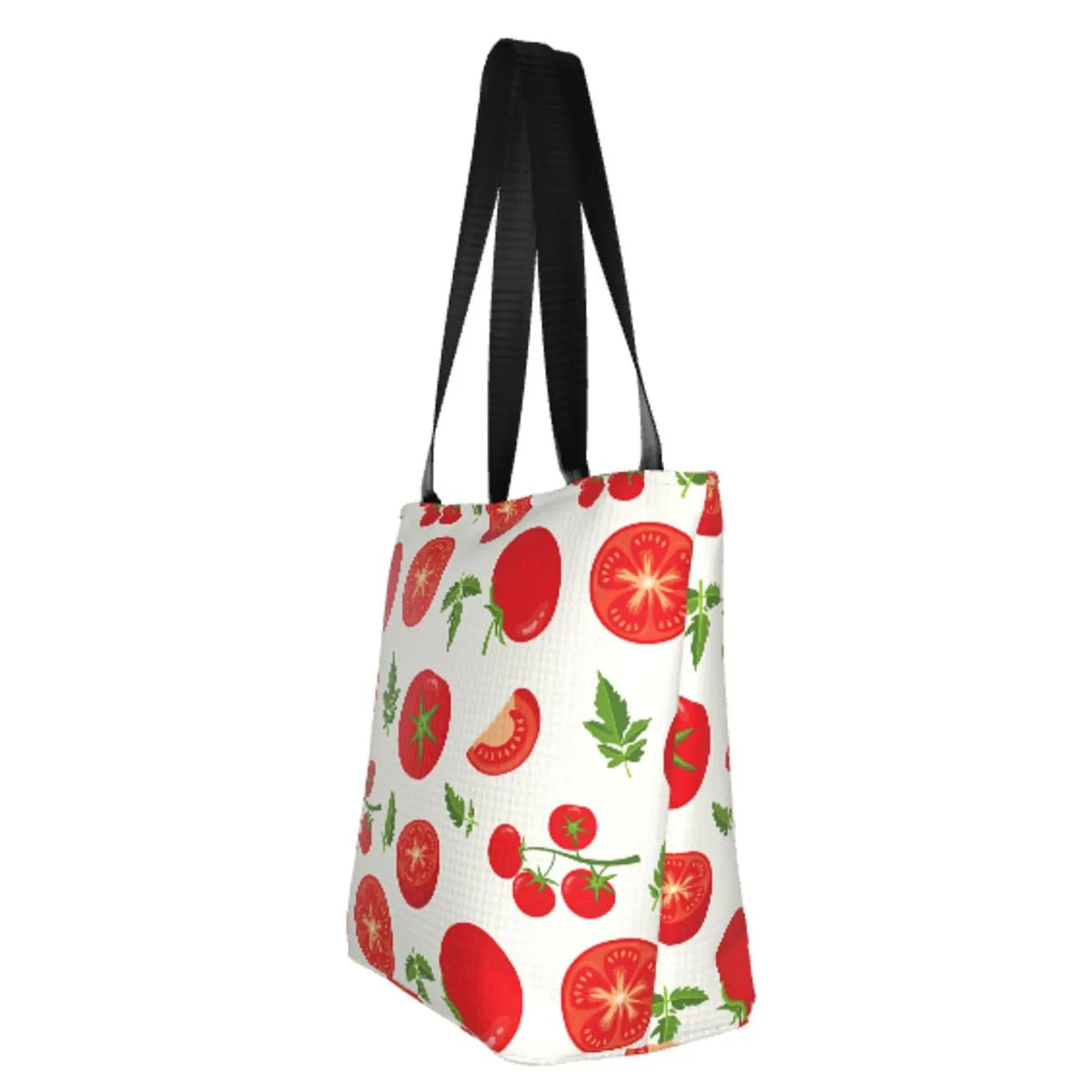 Fresh Tote Hobos Capacity Shopping Lukts Women'S Bag,Shoulder Handbags Bag Red Bag Large Tomato