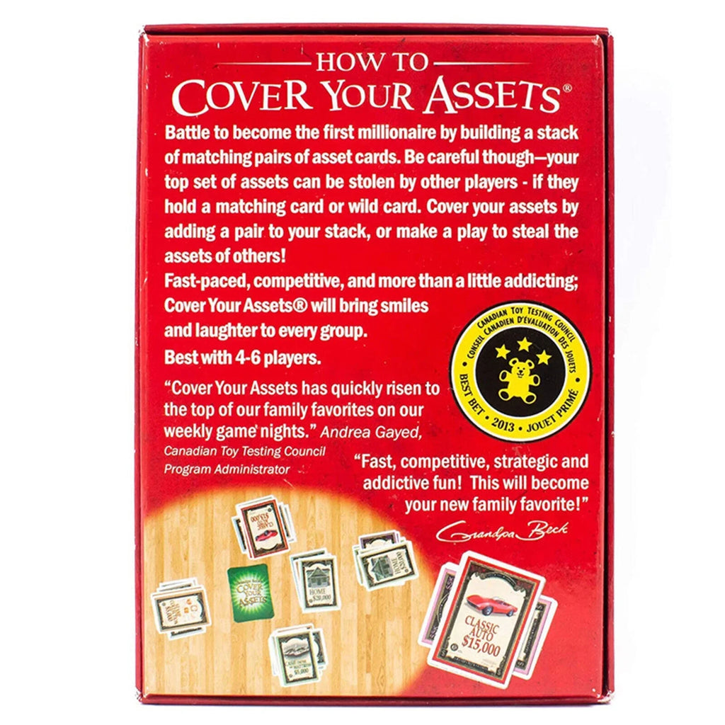 Assets Family-Friendly Game Collecting Grandpa Fun Becks Shield Set Toy Card Your
