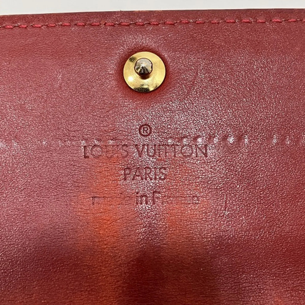 Long (Good) Women's Pre-Owned Sarah Vernis Wallet Vuitton M93530 Portefeuille Louis Monogram
