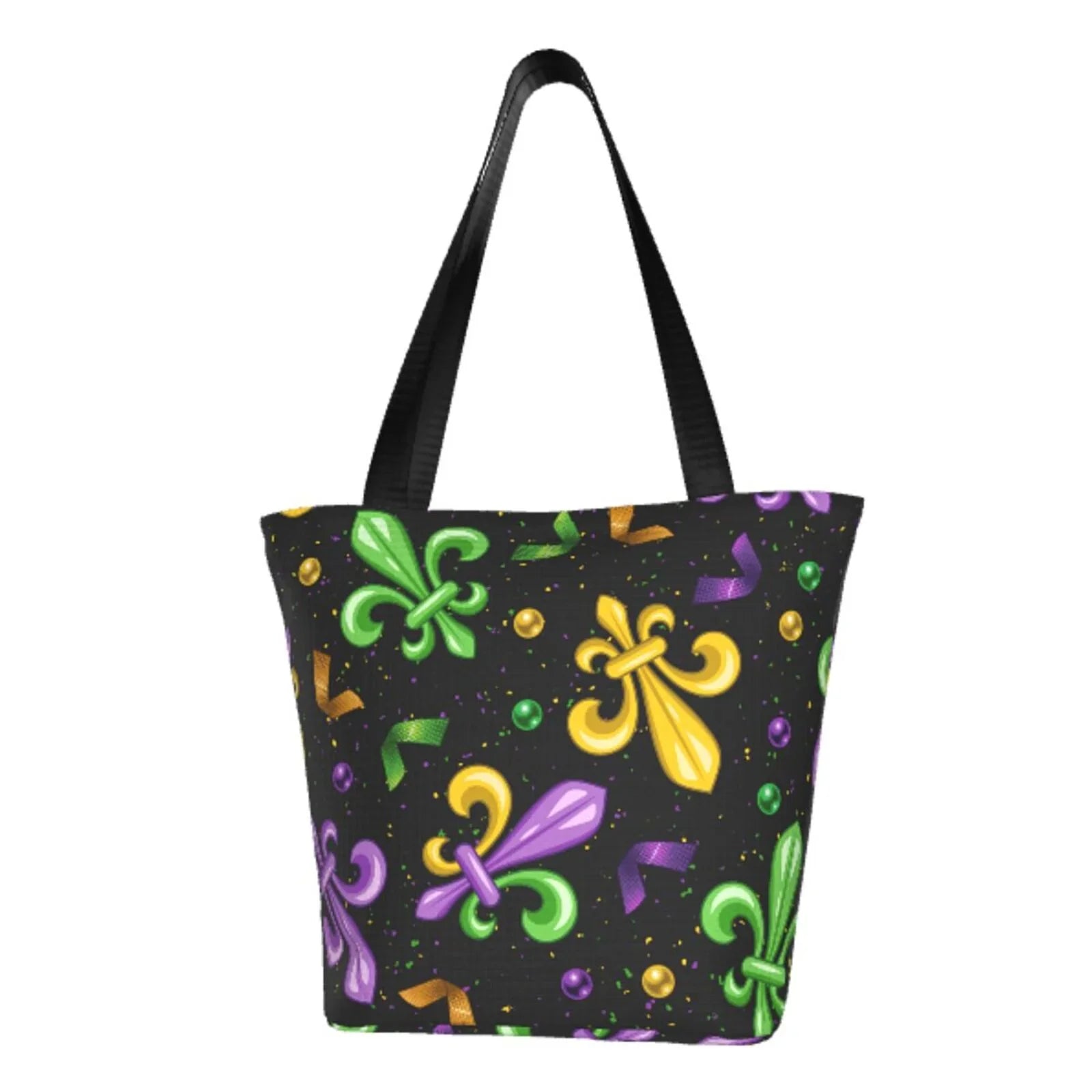 Bag Lukts Capacity Women'S Hobos Bag,Shoulder Large Carnival4 Gras Tote Handbags Bag Mardi Shopping