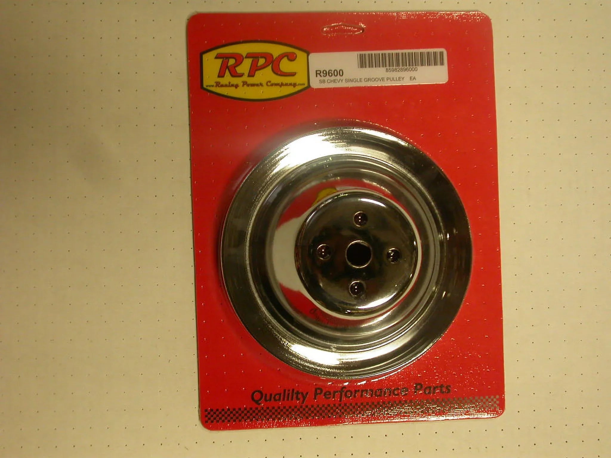 Racing Company Short Moisture Sbc Power Pulley Steel Pump Dia 7.1 R9600 Chrome