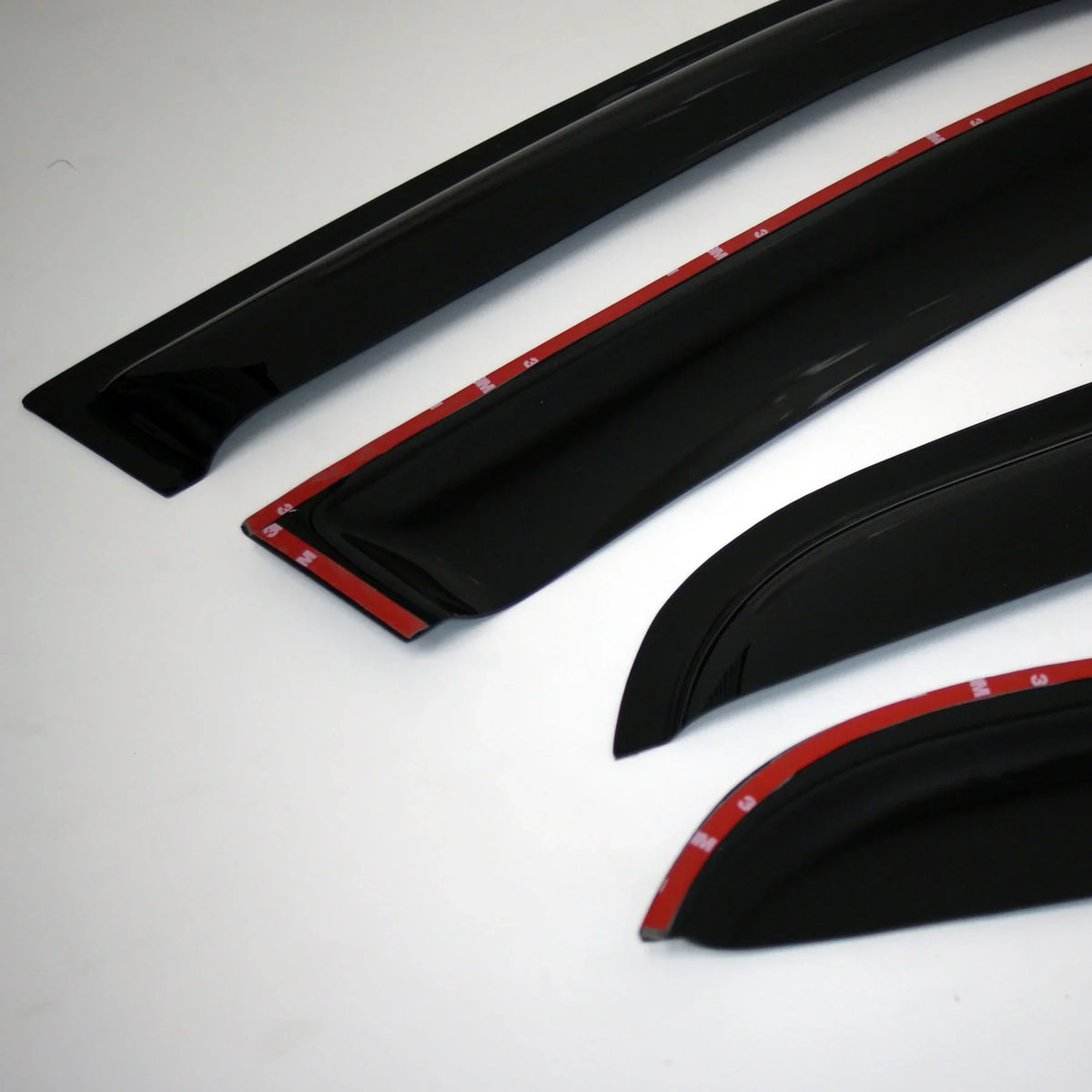 4 Pcs Visor WV2M-522 2008-2011 Outback For 2.0mm Mount Deflector Window Set Subaru Sport Outside TuningPros