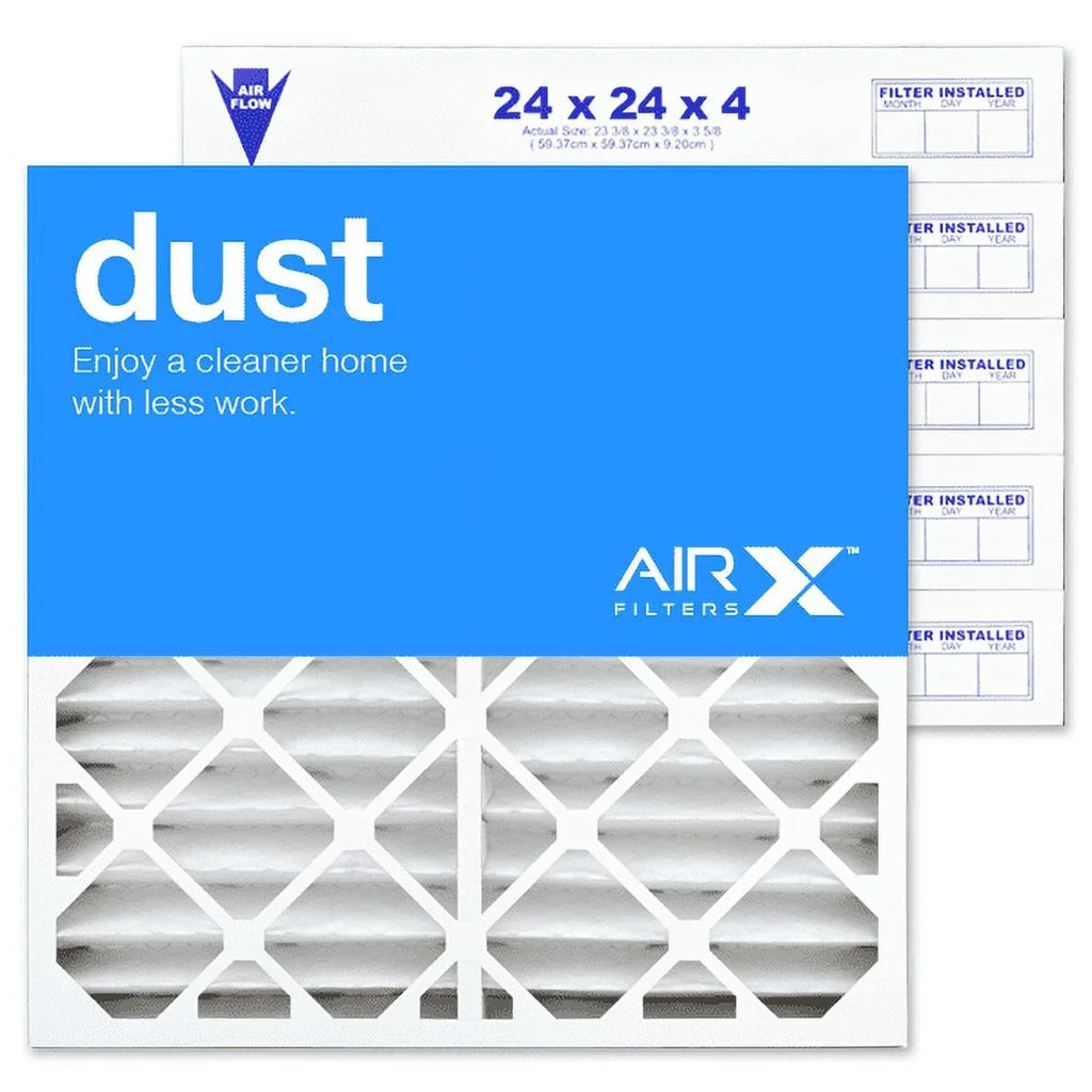 Replacement 6 Filter Dust Air Box 8 AIRx 24x24x4 MERV of Filters
