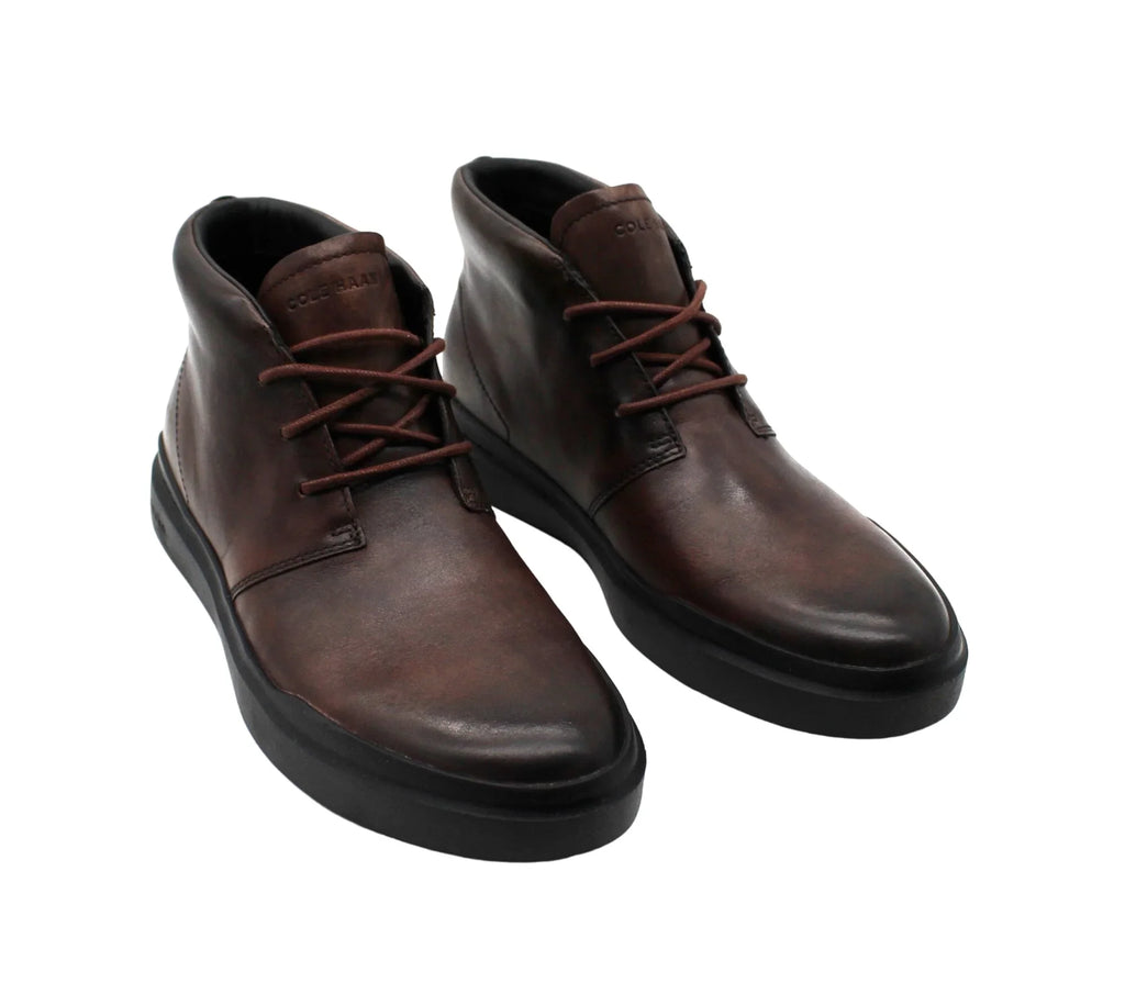 Cole Rally Chukka Chukka Leather (9.5) up GrandPro Mens Lace Haan