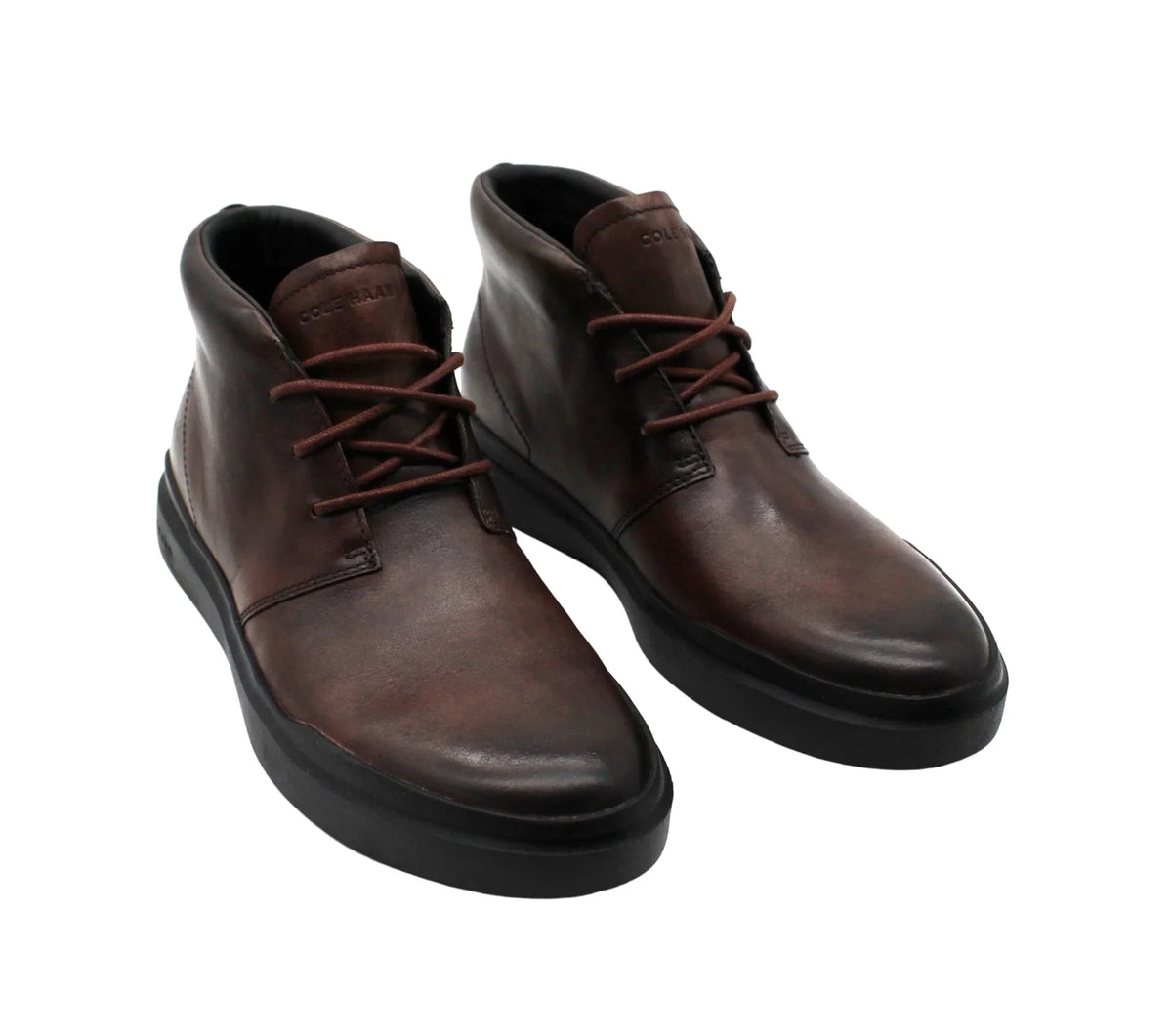 Cole Rally Chukka Chukka Leather (9.5) up GrandPro Mens Lace Haan