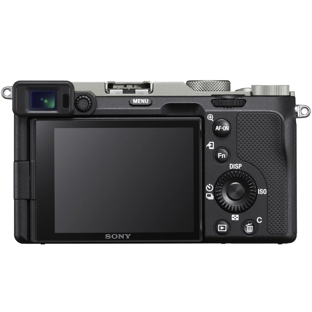 &Kit a7C Frame &Dual Full Gear Tripod Lens Silver + Battery Extra + ILCE-7C/S Card+ F4.5-6.3 64GB Camera RXD with Di Tamron Charger+ 70-300mm III Bundle Deco Bag A047 Body Mirrorless Accessories